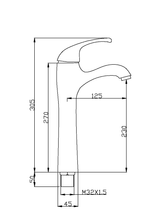 Load image into Gallery viewer, Sam Tall Vessel Faucet