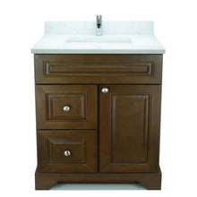 Load image into Gallery viewer, 30" Royalwood Damian Vanity with Carrera Quartz