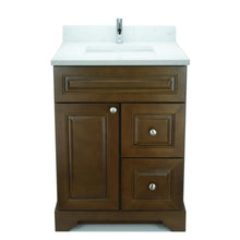Load image into Gallery viewer, 24" Royalwood Damian Vanity with Carrera Quartz
