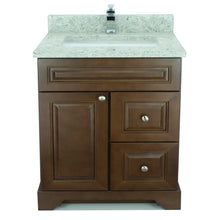 Load image into Gallery viewer, 24" Royalwood Damian Vanity with Topaz Quartz