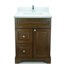 Load image into Gallery viewer, 24" Royalwood Damian Vanity with Carrera Quartz