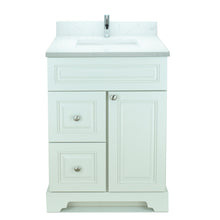 Load image into Gallery viewer, 24" Antique White Damian Vanity with Carrera Quartz