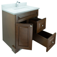 Load image into Gallery viewer, 30" Royalwood Damian Vanity with Carrera Quartz