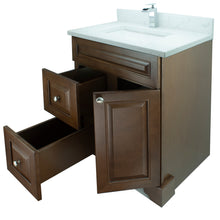 Load image into Gallery viewer, 30" Royalwood Damian Vanity with Carrera Quartz