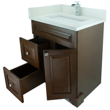 Load image into Gallery viewer, 24&quot; Royalwood Damian Vanity with Silk White Quartz