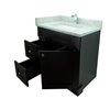 Load image into Gallery viewer, 30&quot; Espresso Damian Vanity with Topaz Quartz