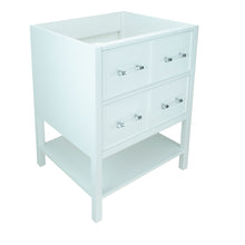 Load image into Gallery viewer, 30&quot; White Gemma Vanity Base Only