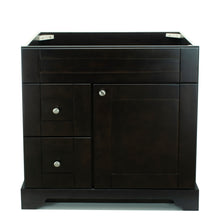 Load image into Gallery viewer, 36&quot; Espresso Damian Vanity Base Only