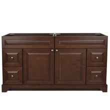 Load image into Gallery viewer, 72&quot; Royalwood Damian Vanity with Moonlight Black Quartz
