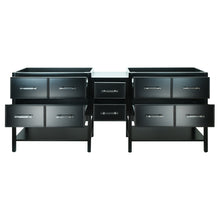 Load image into Gallery viewer, 74&quot; Black Gemma Vanity Base Only