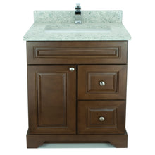 Load image into Gallery viewer, 36&quot; Royalwood Damian Vanity with Topaz Quartz