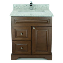 Load image into Gallery viewer, 30&quot; Royalwood Damian Vanity with Topaz Quartz