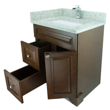 Load image into Gallery viewer, 24&quot; Royalwood Damian Vanity with Topaz Quartz