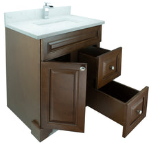 Load image into Gallery viewer, 30&quot; Royalwood Damian Vanity with Carrera Quartz