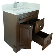 Load image into Gallery viewer, 30&quot; Royalwood Damian Vanity with Silk White Quartz